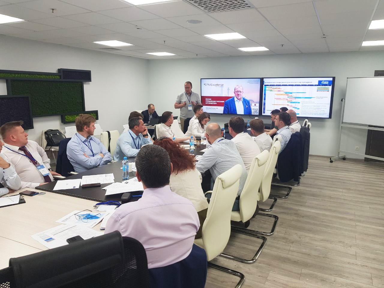 Representatives of PM Excellence took part in the Gazprom-Invest risk session on the Kruzenshternskoye field development project
