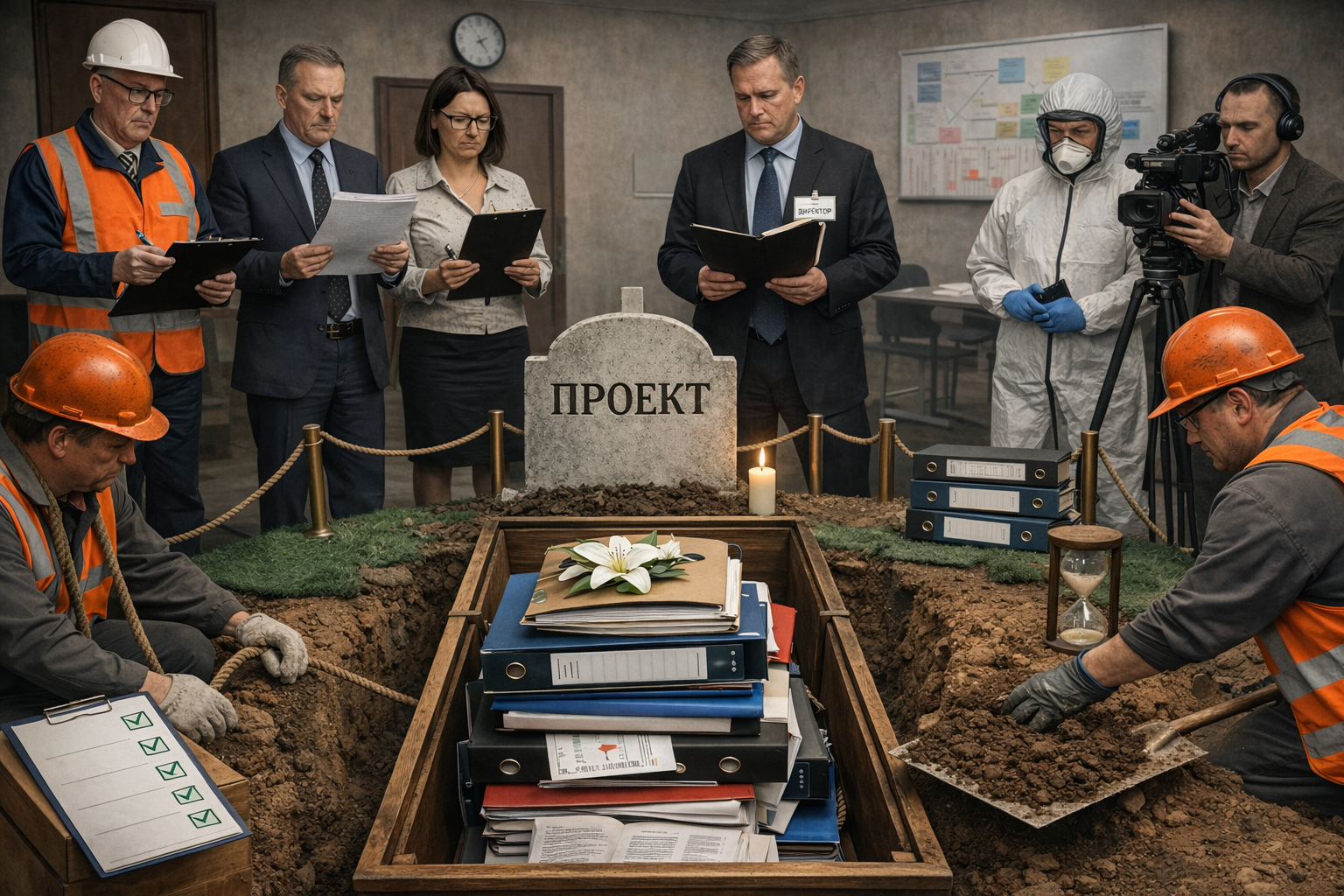 Руководство: как гарантированно похоронить любой проект, соблюдая все регламенты