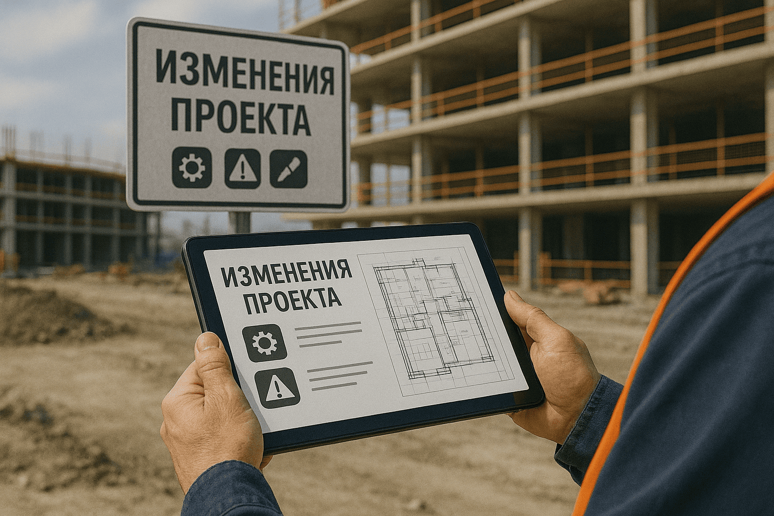 Изменения на этапе строительства – как с ними работать?