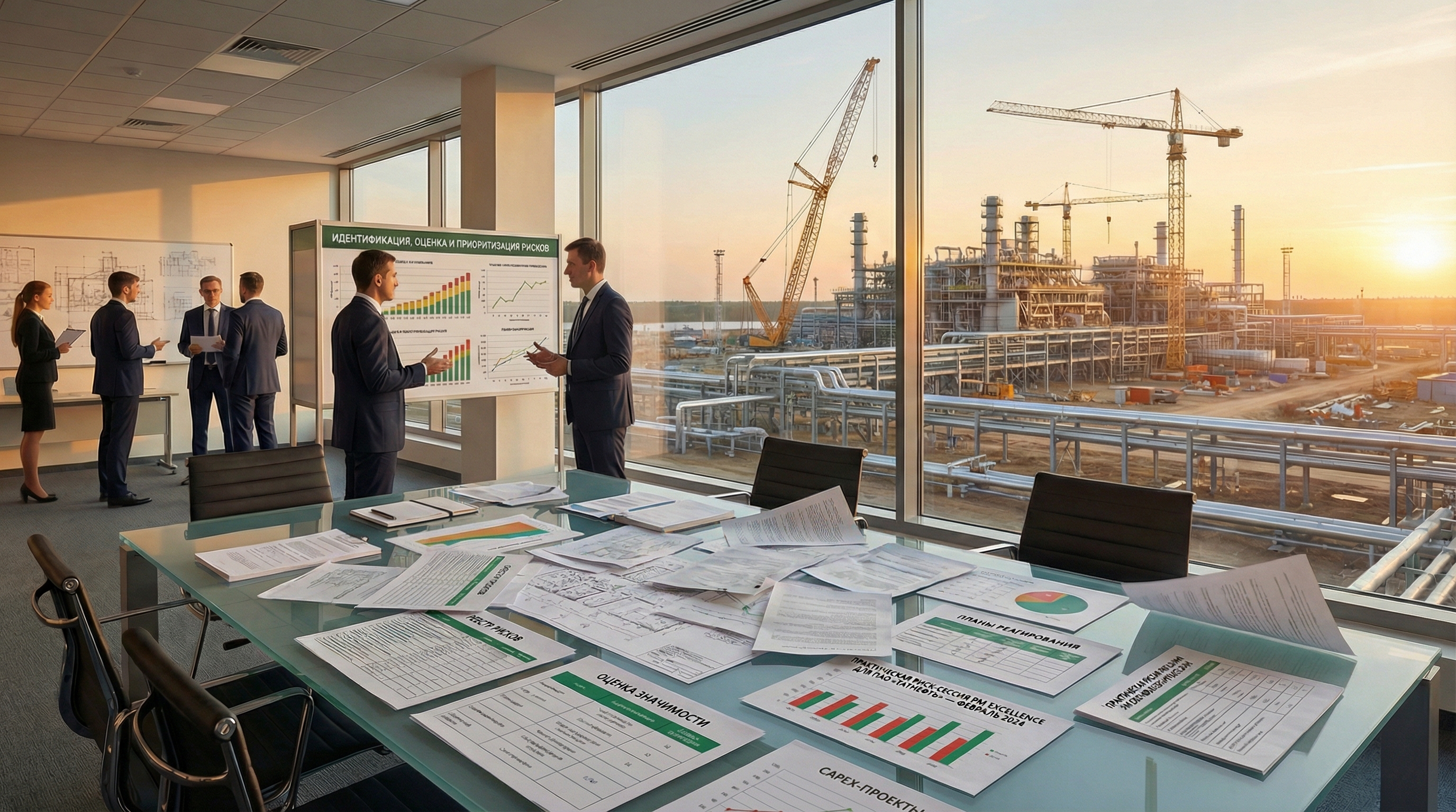 Практическая риск-сессия PM Excellence для проектных команд ПАО «Татнефть»